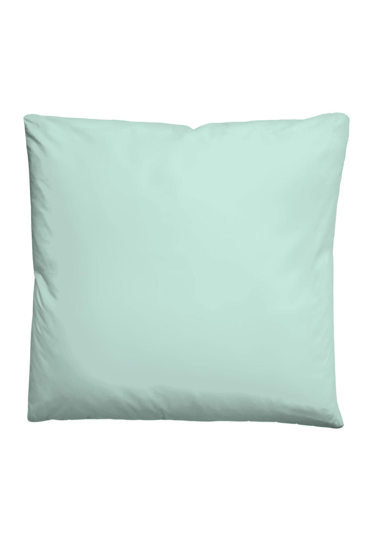 BETTWÄSCHE-GARNITUR Karo eisblau, 135x200 cm + 80x80 cm - Hellblau, Textil (135/200cm) - Castell