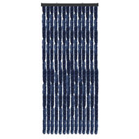 FLAUSCHVORHANG Insektenschutz Unistreifen Blau 56x185 cm - Blau, Kunststoff (56/2/185cm) - Arsvita