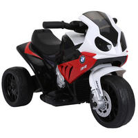 KINDERMOTORRAD BMW Weiss - Rot, Kunststoff/Metall (37/66/44cm) - Jamb