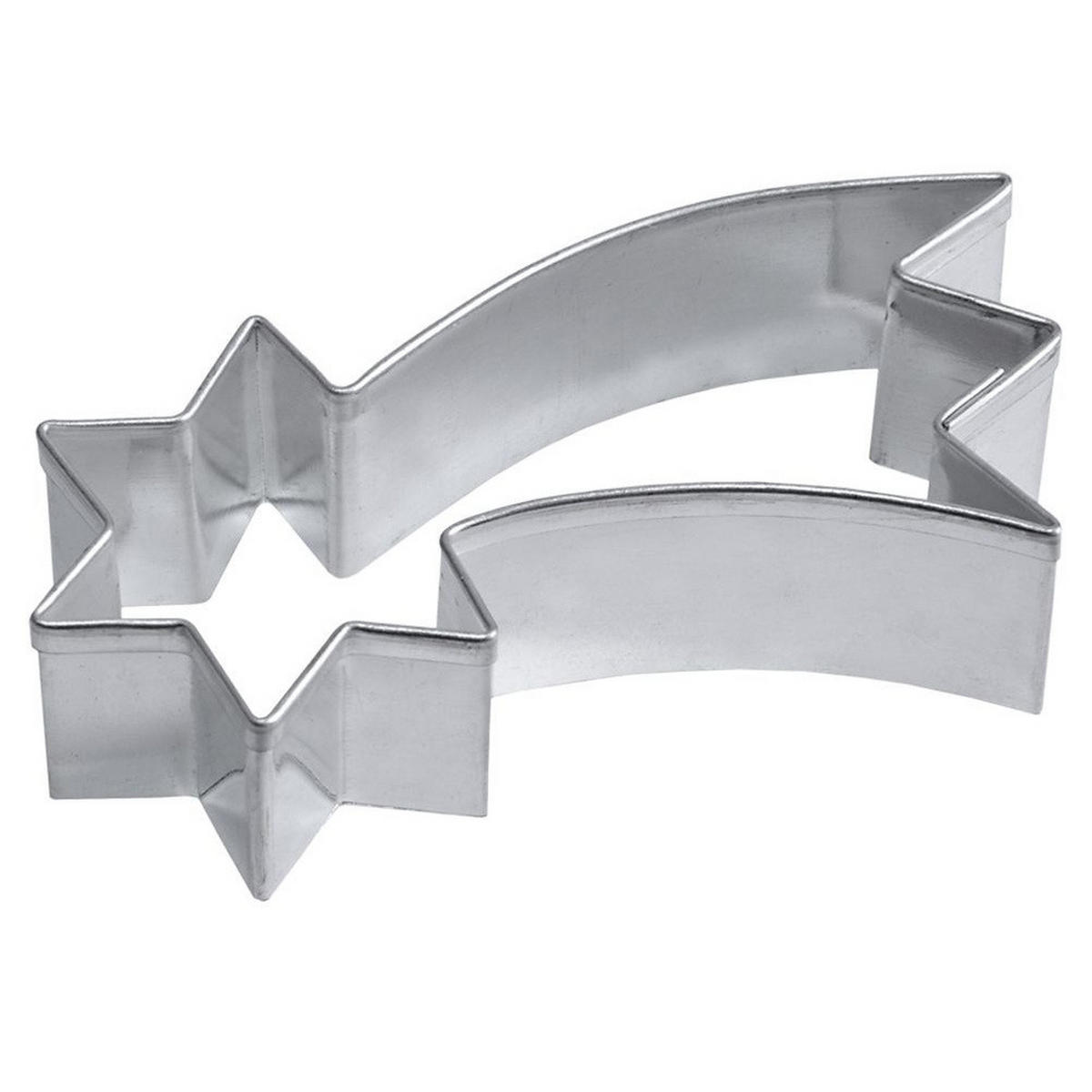 AUSSTECHFORM Weihnachtsstern 6,4 cm Silber - Silberfarben, Metall (3.5/1.5/6.4cm) - Orion 