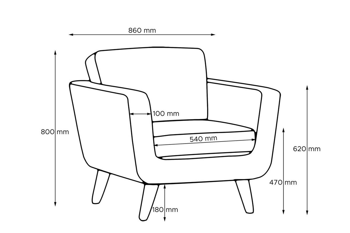 SESSEL TAGIO Massivholz-Beine, rosa - Koralle/Braun, Buchenholz/Textil (86/80/88cm) - KONSIMO®