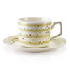 TASSE Joy beige 6er Set 42/18/7 cm Porzellan - Beige, Keramik (0.21L) - Mondex