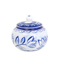 ZUCKERDOSEN Delfts Blond in Blau - 31.6cm - Multicolor, Keramik (12/31.6cm) - Blond Amsterdam