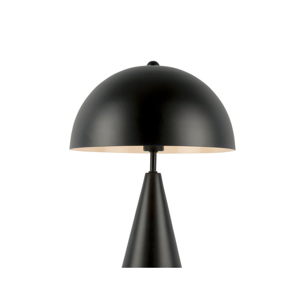 Thumbnail - Leitmotiv Tischlampe, Schwarz, Metall, Rund, 25x35x25 cm, CE, Lampen & Leuchten, Innenbeleuchtung, Tischlampen, Tischlam...