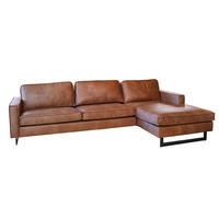 ECKSOFA VILNIUS Braun Kunstleder - Dunkelbraun/Schwarz, Leder/Textil (286/170cm) - KAWOLA