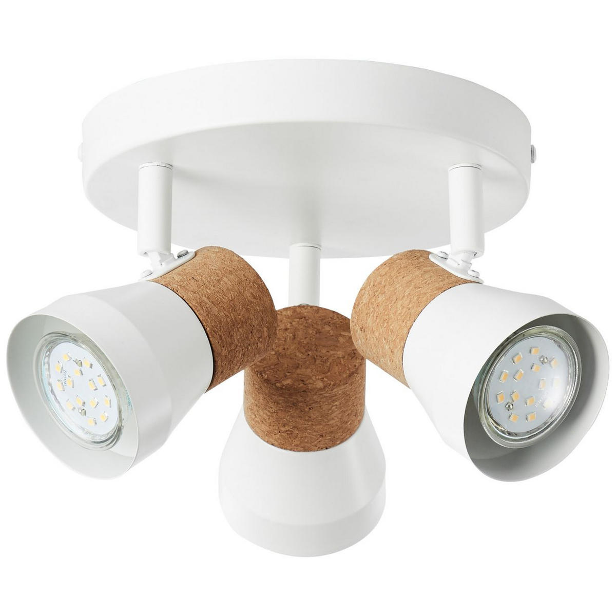 SPOTRONDELL Moka 75734/75 - Weiß, Metall (28/28/13cm) - Brilliant