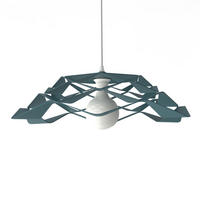 HÄNGELEUCHTE Migra - Blau, Metall (60/60/20cm) - Lumicom