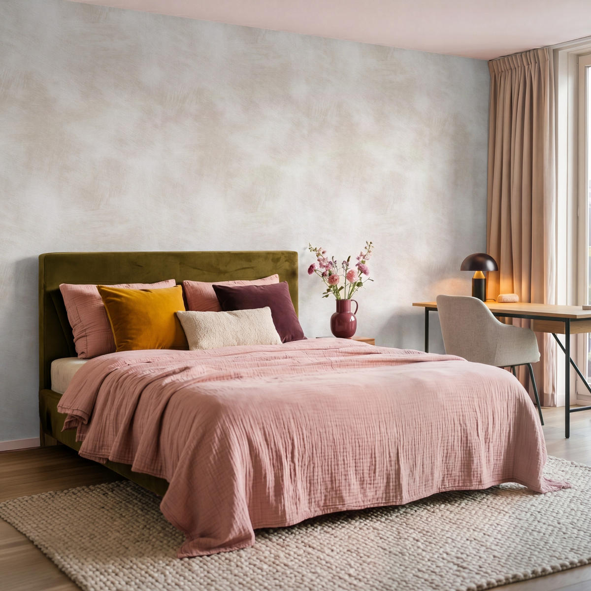 TAPETE - Dezent - Textur - Beige - 300x200 cm - Creme, Papier (300/200cm) - OnlyWow