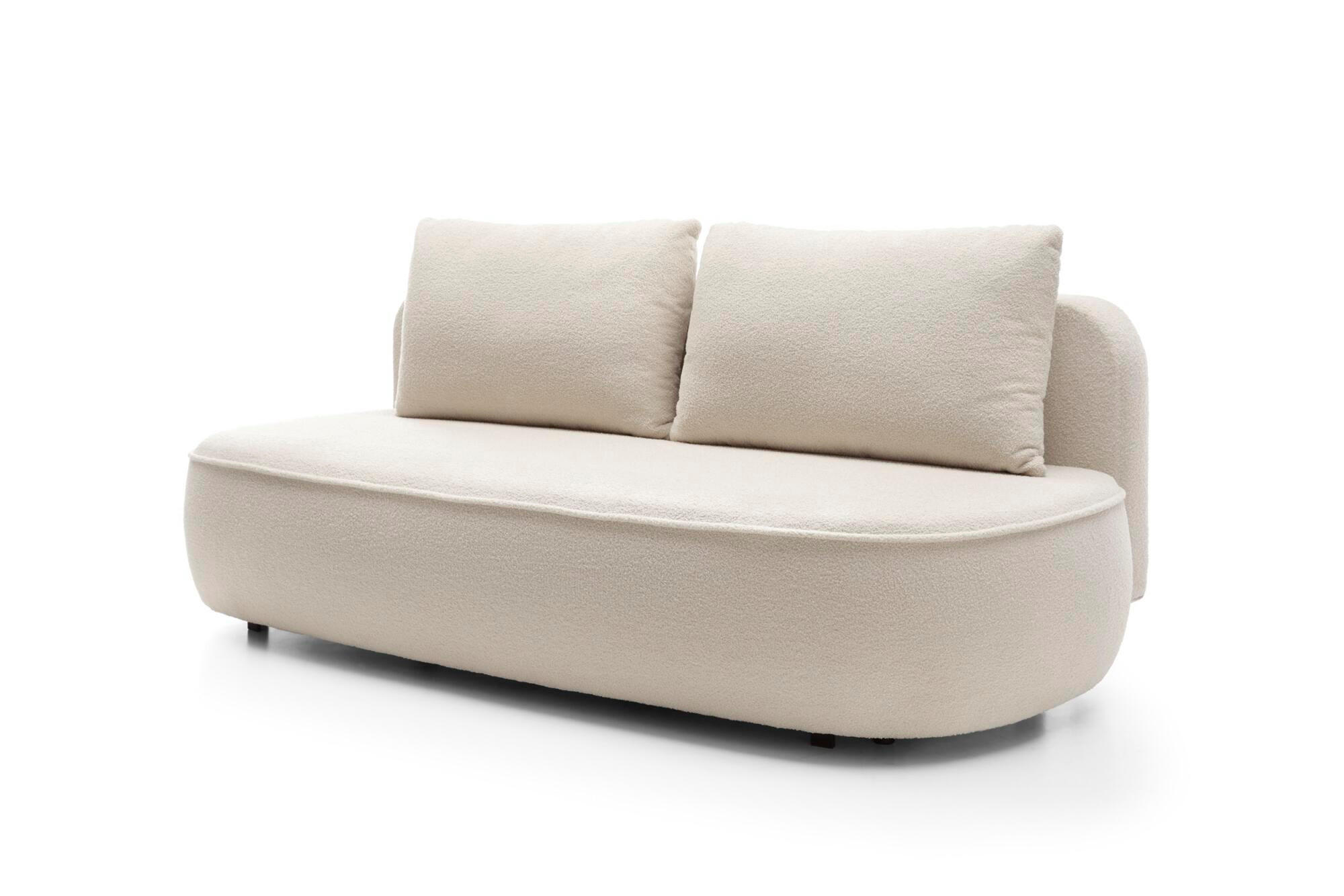 SOFA MOLLY Beige 212x100x88 cm - Beige, Textil (212/88/100cm) - FURNLUX