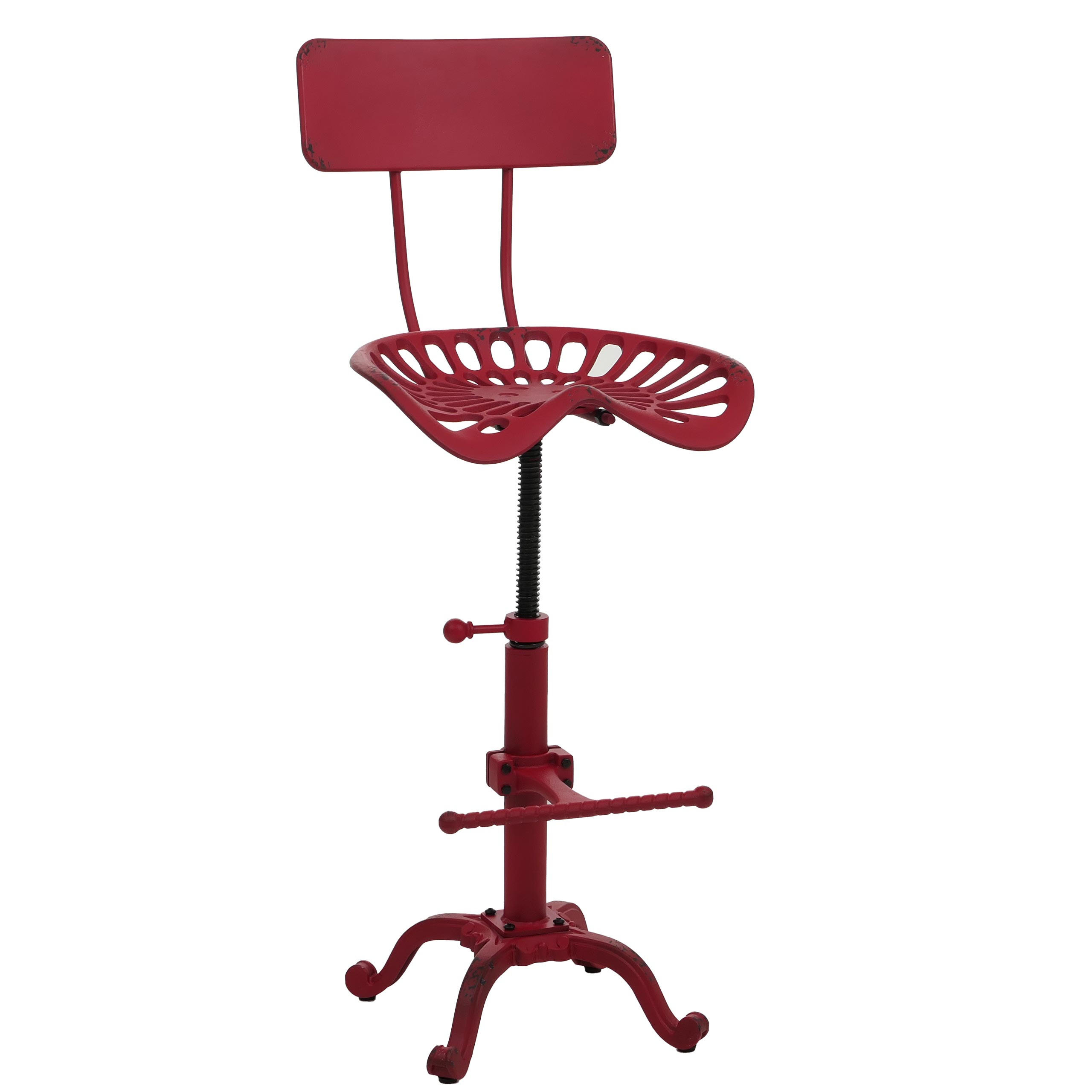 BARHOCKER Rot - Rot, Metall (44/89/36cm) - MCW