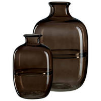 VASEN-SET Larissa braun 2er Set - Braun, Glas (1cm) - Ritzenhoff Breker