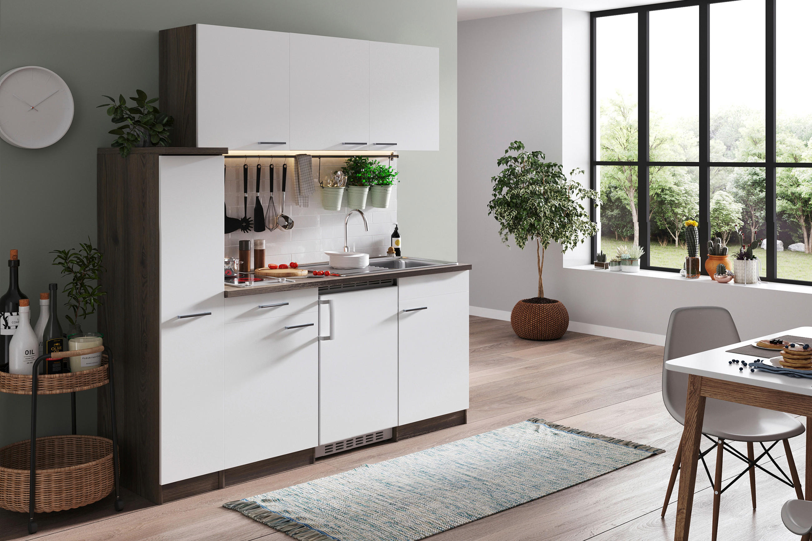 XXXL Küchenratgeber - Studentenküchen, Küchen in weiß, Miniküche