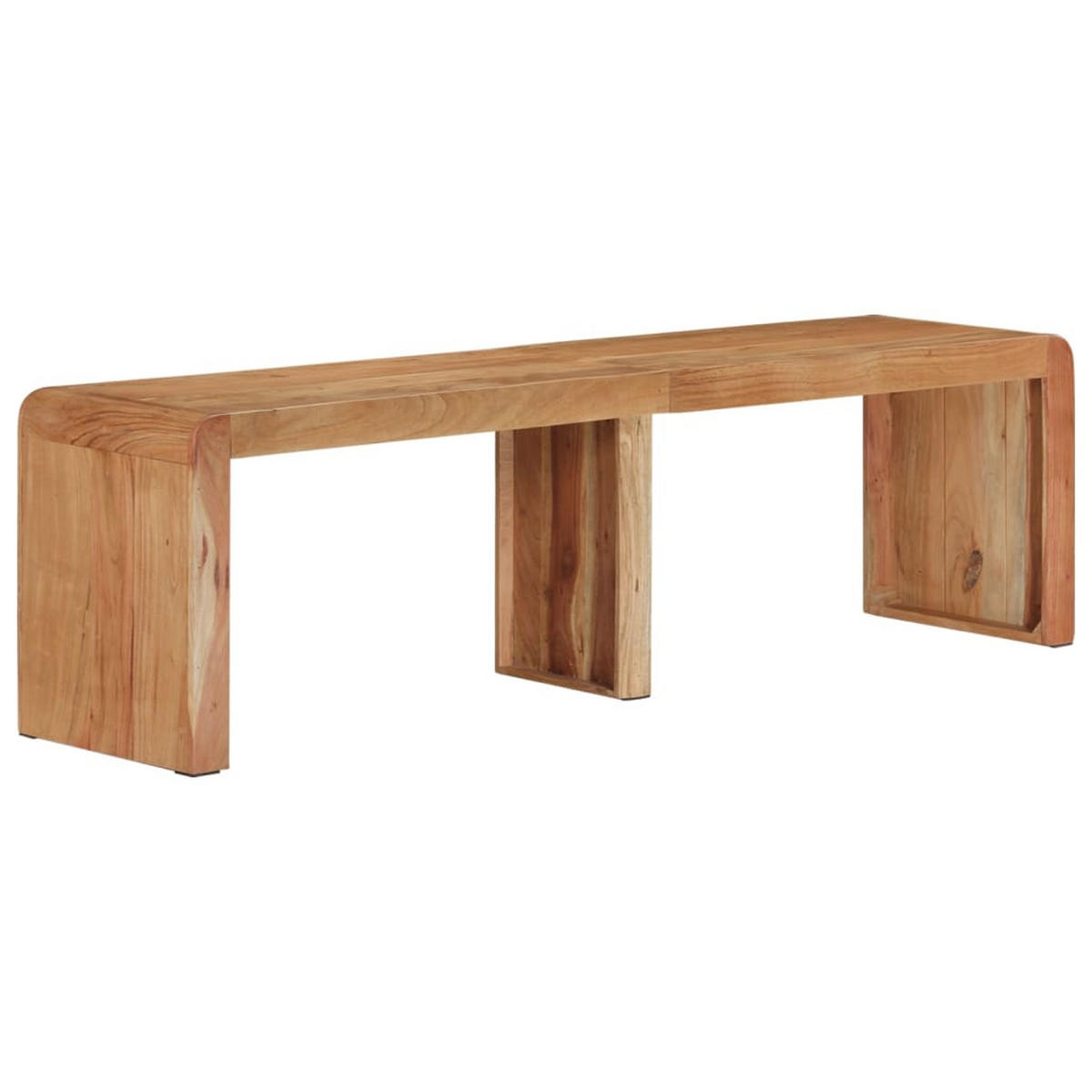 SITZBANK Niki 160x38x45 cm Akazie - Braun, Holz (160/45/38cm) - DELUKE