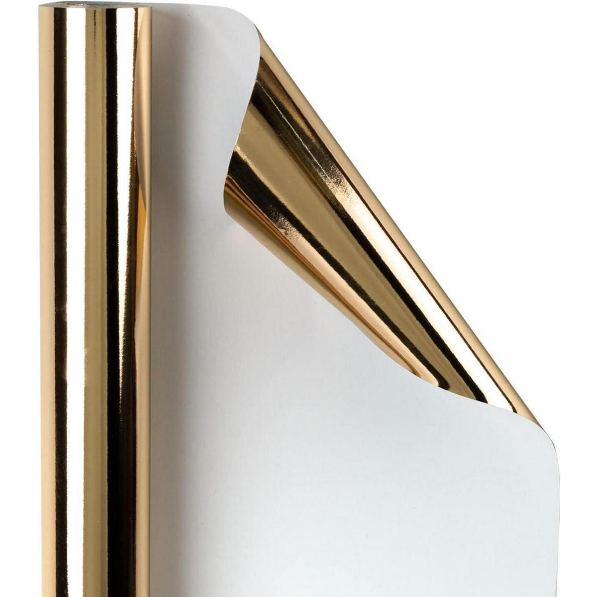 GESCHENKPAPIER Champagner Gold Metallic 44,5 cm x 10 m - Goldfarben, Papier (4/44/4cm)