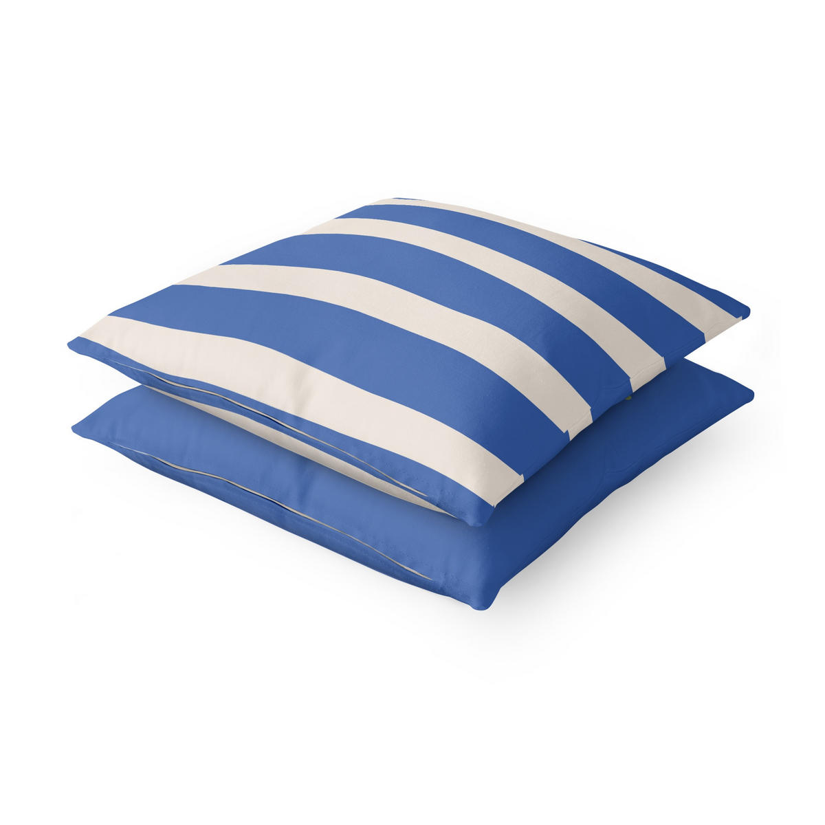 DEKOKISSEN 2er-Set Sommerurlaub Duo VI 50/50 cm - Blau, Textil (50/50cm) - Bilderwelten