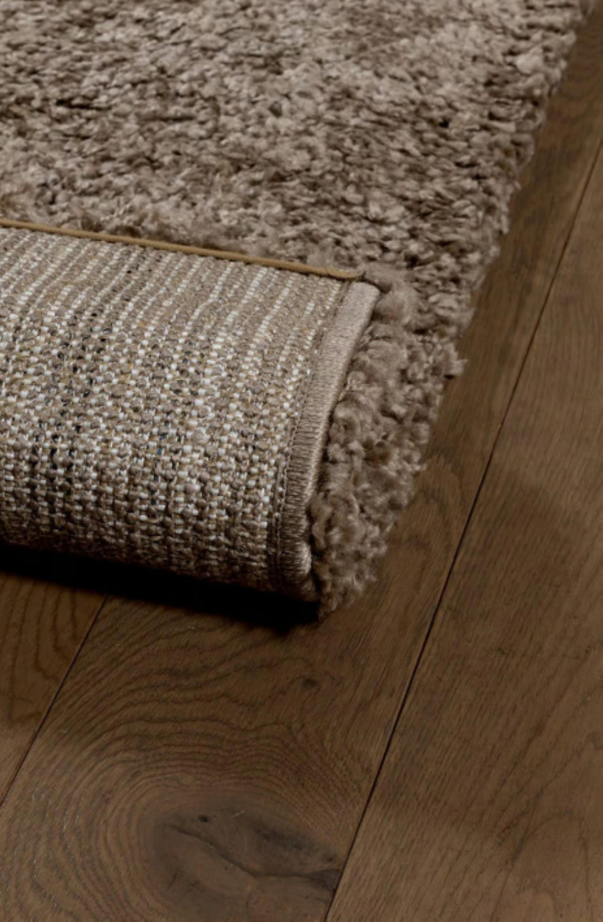 TEPPICH dichter Flor ROCAS Braun 60x120 cm - Braun, Textil (60/120cm) - Novatrend