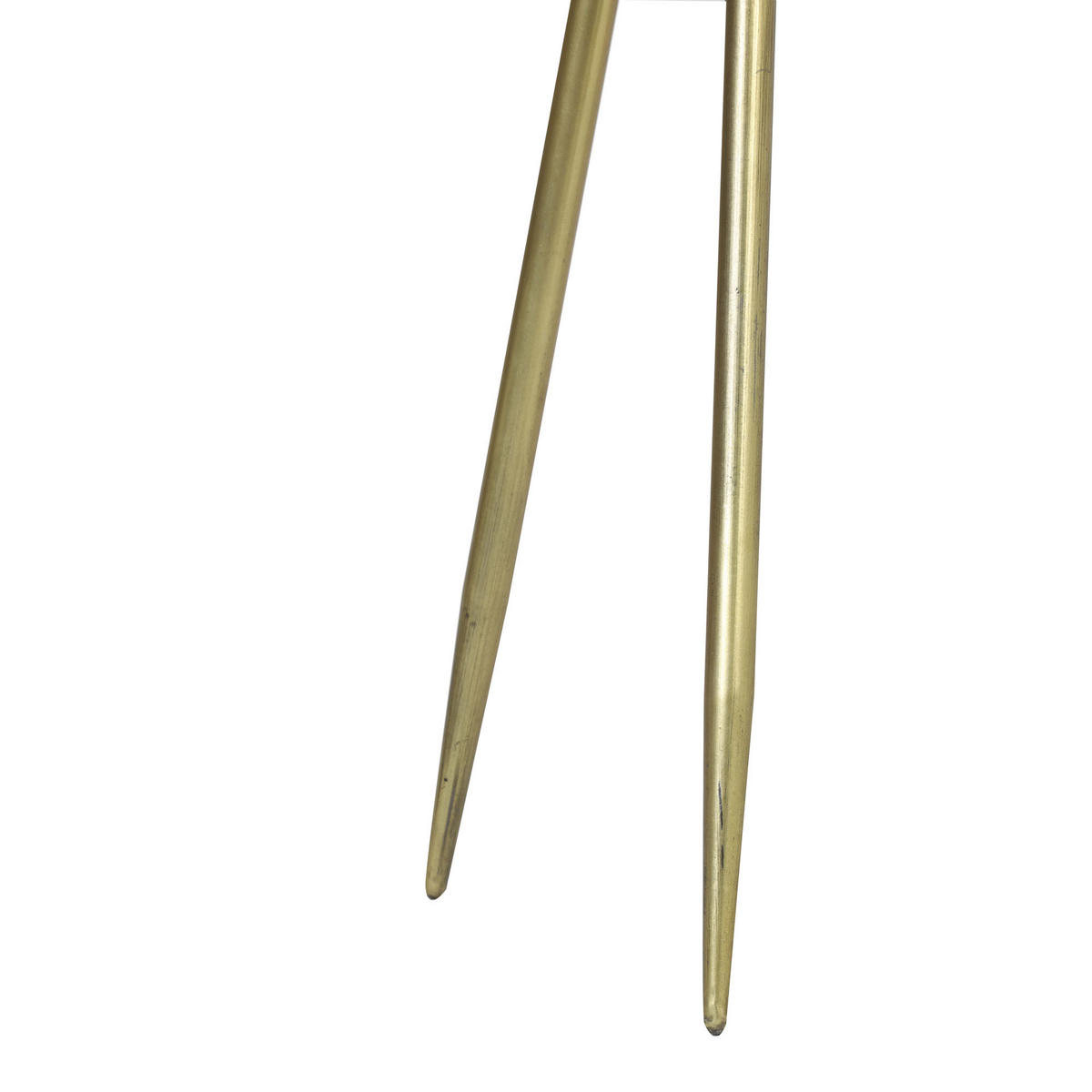 SÄULE Envira Gold Ø30/80,5 cm - Goldfarben, Metall (30/30/80.5cm) - Light & Living