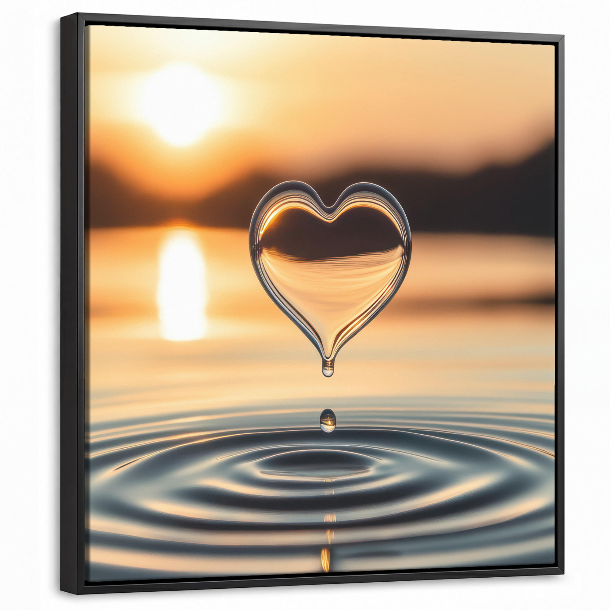 MuchoWow Leinwand Bernstein 50x50 cm