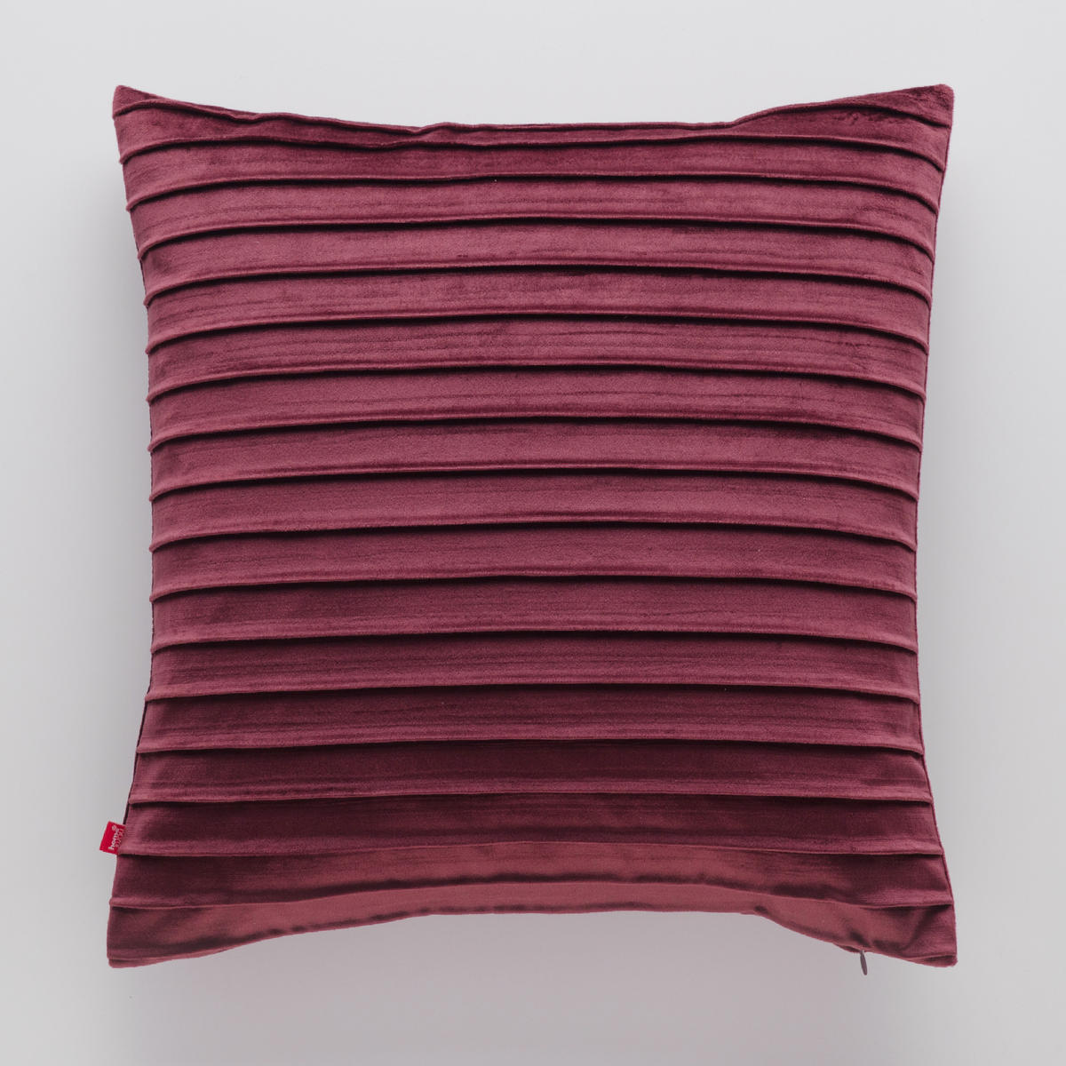 KISSENBEZUG Manku - Dunkelrosa, Textil (45/45cm) - home&you