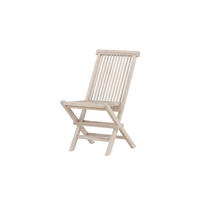 GARTENESSSTUHL KENYA Beige 47x62x89 cm - Beige, Holz (47/89/62cm) - FURNLUX