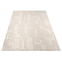 KURZFLORTEPPICH 160/230 cm Samos 942 - Creme, Textil (160/230cm) - Paco Home