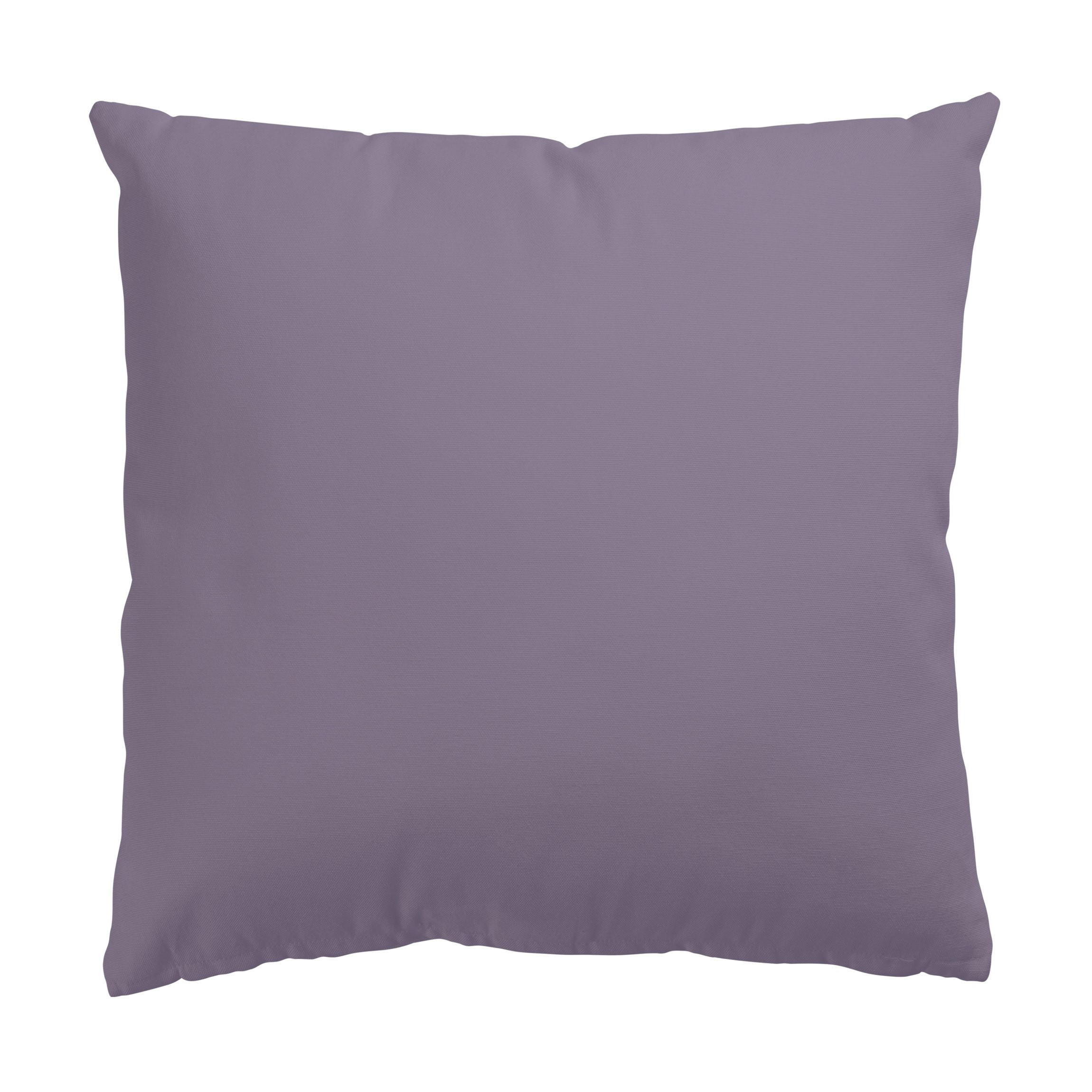 DEKOKISSEN Simple mauve 50/50 cm - Violett, Textil (50/50/10cm) - Bilderwelten