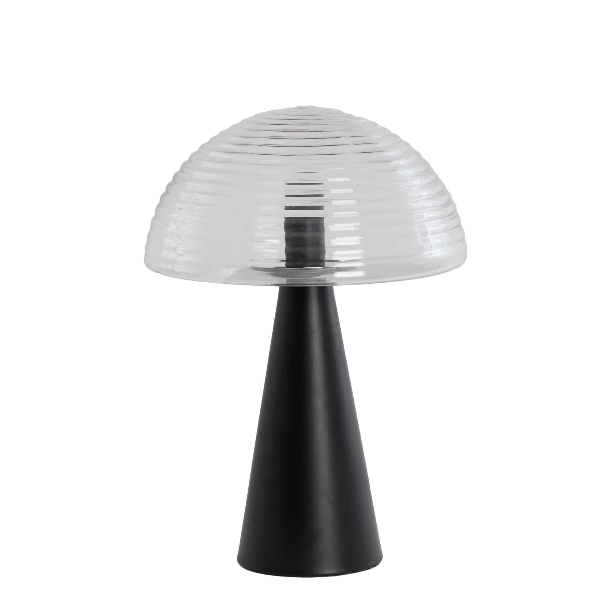 TISCHLAMPE Mueda Schwarz 30/30/43 cm - Schwarz, Metall (30/30/43cm) - Light & Living