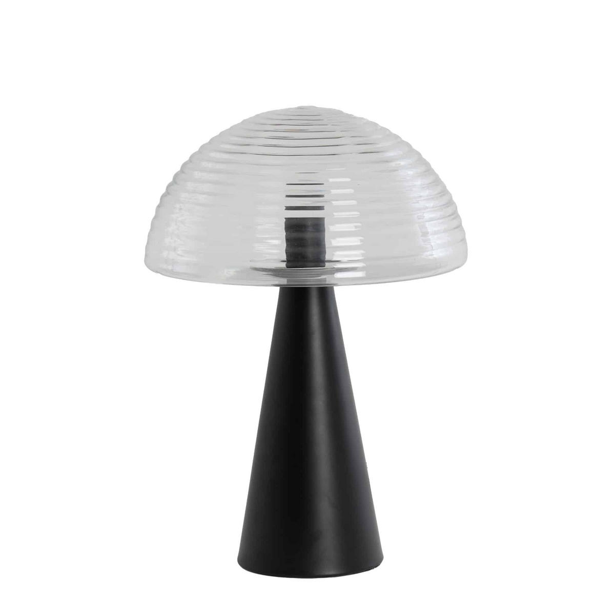 TISCHLAMPE Mueda Schwarz 30/30/43 cm - Schwarz, Metall (30/30/43cm) - Light & Living