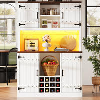 GESCHIRRSCHRANK Weiß 120/40/180 - Weiß, Metall (120/180/40cm)