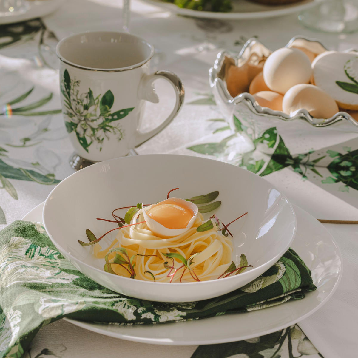 TIEFE PLATTE Bianco - Weiß, Keramik (19.5cm) - home&you