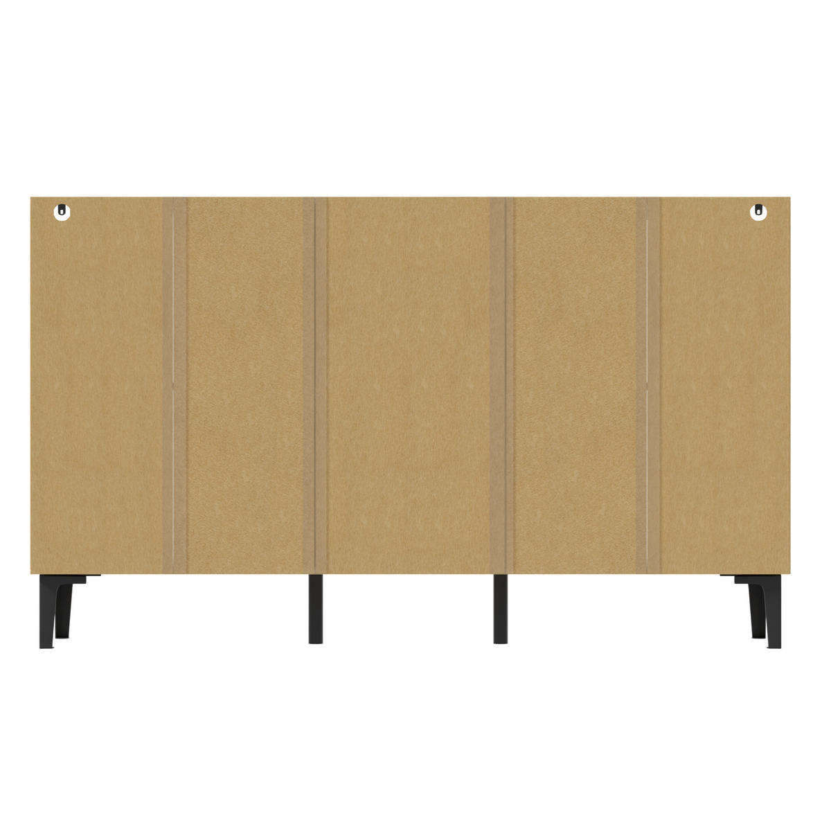 SIDEBOARD 160/36/94 cm Holzfarbe aus Holzwerkstoff mit 4 Türen und 4 Schubladen - Eichefarben, Holzwerkstoff (160/94/36cm) - OKWISH