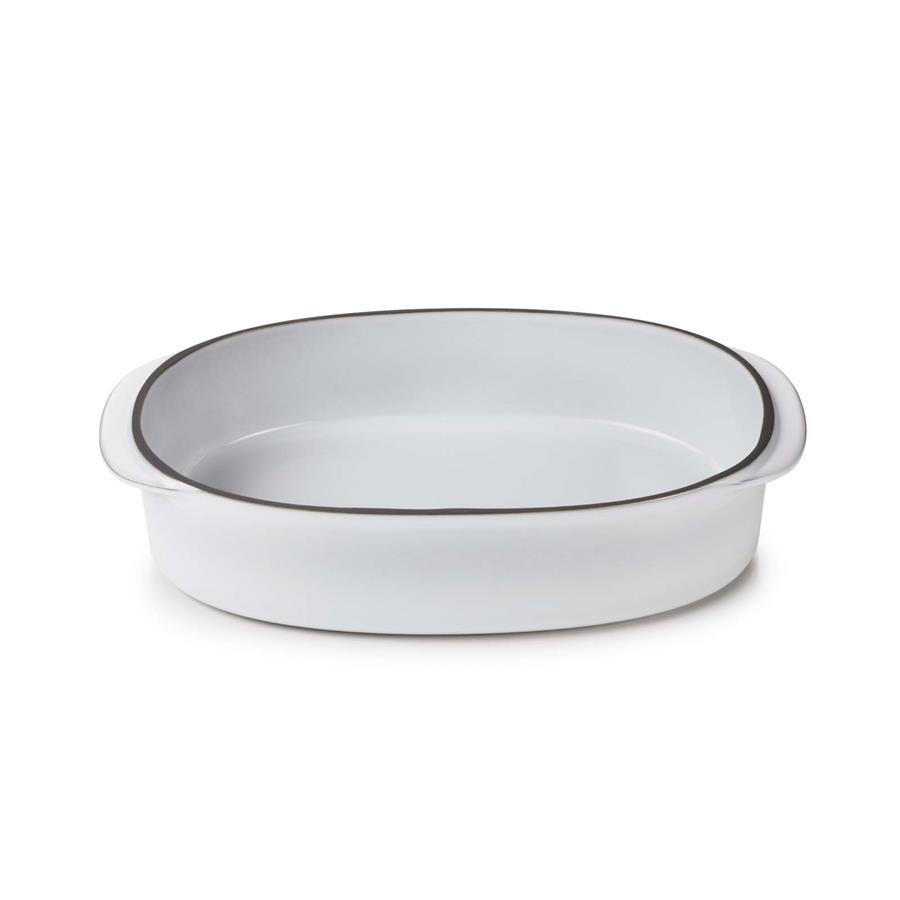 Revol Porcelaine France Auflaufform Weiß 18.5x6x26 cm