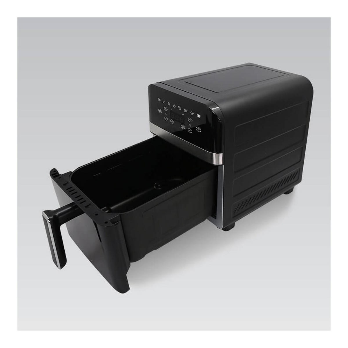HEISSLUFTFRITTEUSE Schwarz 43.5/43/35.5 cm MR759 - Schwarz, Kunststoff (43/35.5/43.5cm) - Maestro 