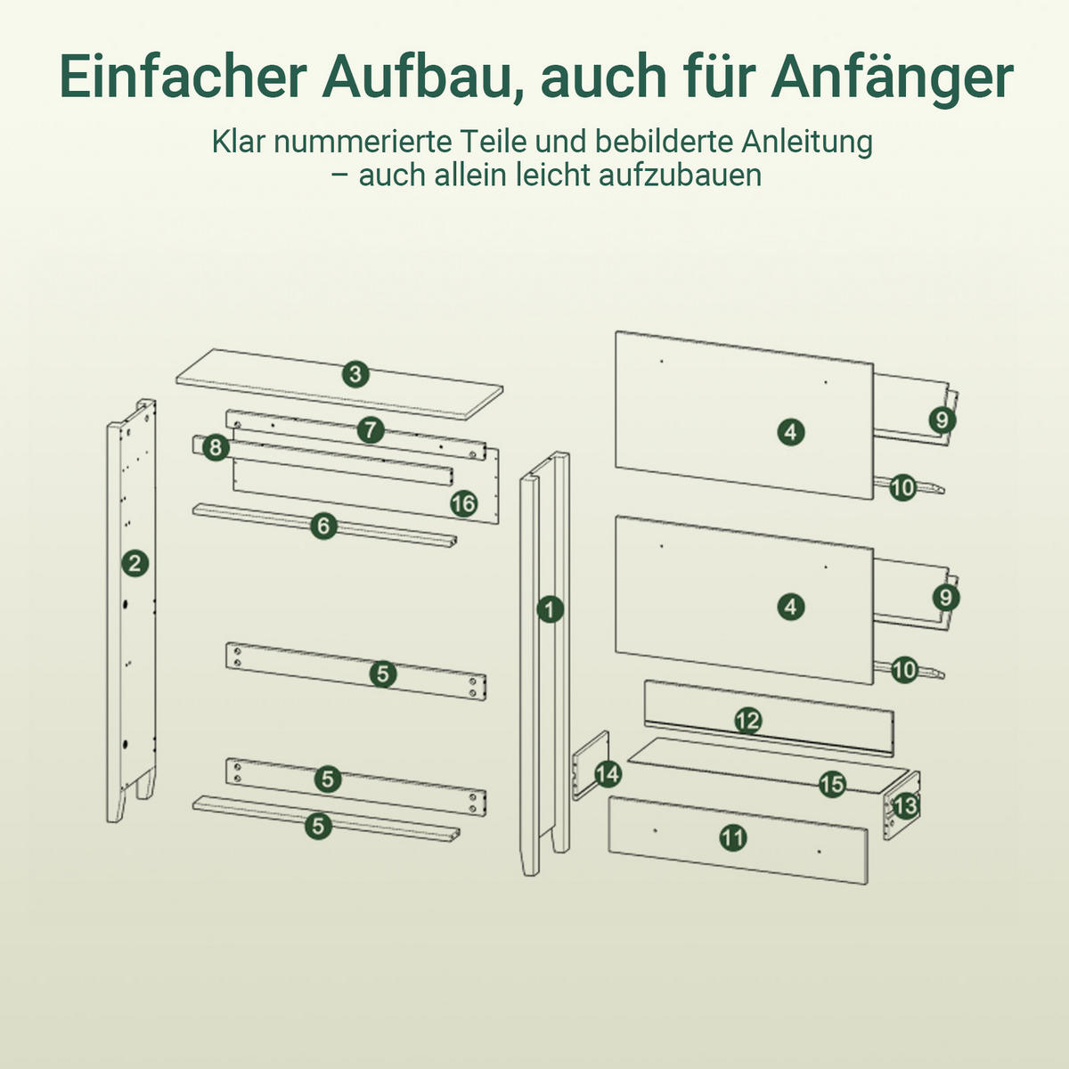 SCHUHSCHRANK Grau, 80 x 108 x 25 cm, mit Schublade und 2 Klappen für bis zu 12 Paar, schmal für den Flur - Grau, Holzwerkstoff (80/108/25cm) - SoBuy