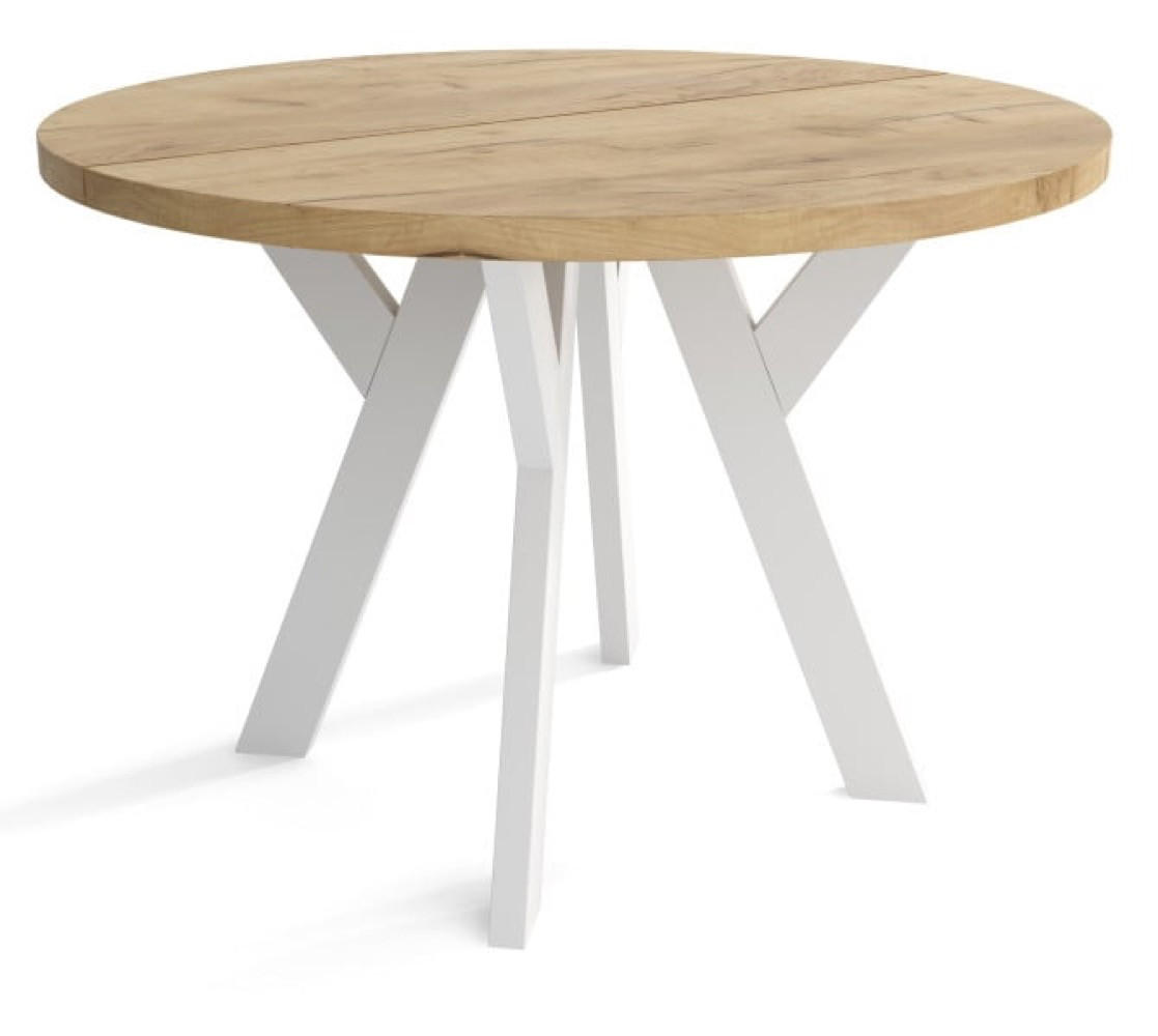 Sepro Meble Tisch Weiß 100x76x190 cm