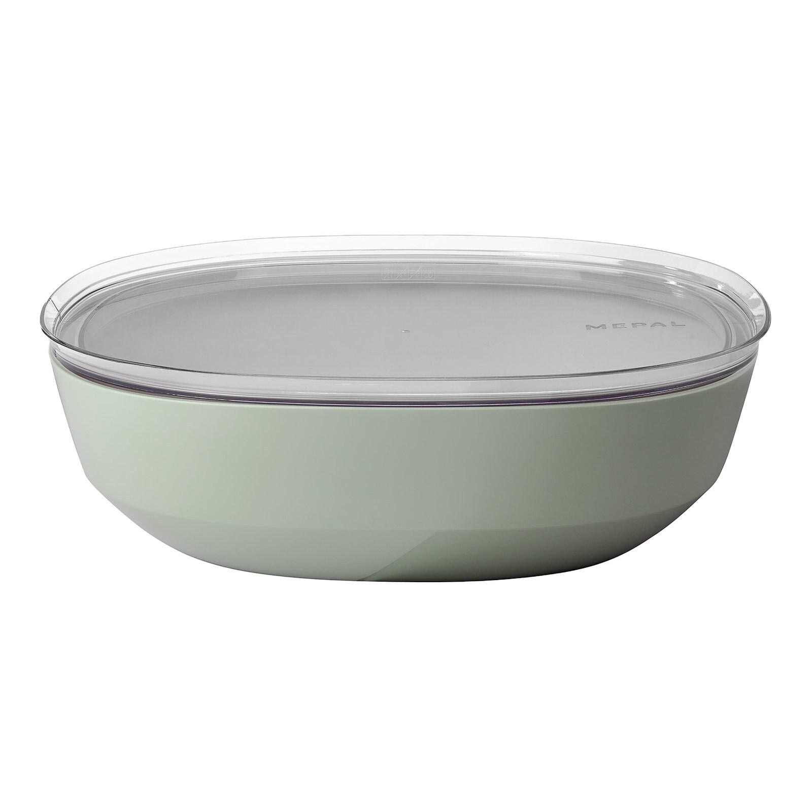 SERVIERSCHALE MIT DECKEL Silueta Nordic Sage 4000 ml - Mintgrün, Kunststoff (30.1cm) - Mepal