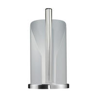 PAPIERROLLENHALTER - Weiß - Weiß Hochglanz, Metall (15.5/30/15.5cm) - Wesco