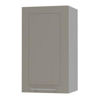 KÜCHENHÄNGESCHRANK Kvantum W2/40 Beige Matt / Grau Matt 40 / 32,5 / 72cm - Beige/Grau, Holz/Holzwerkstoff (40/72/32.5cm) - Feldmann-Wohnen