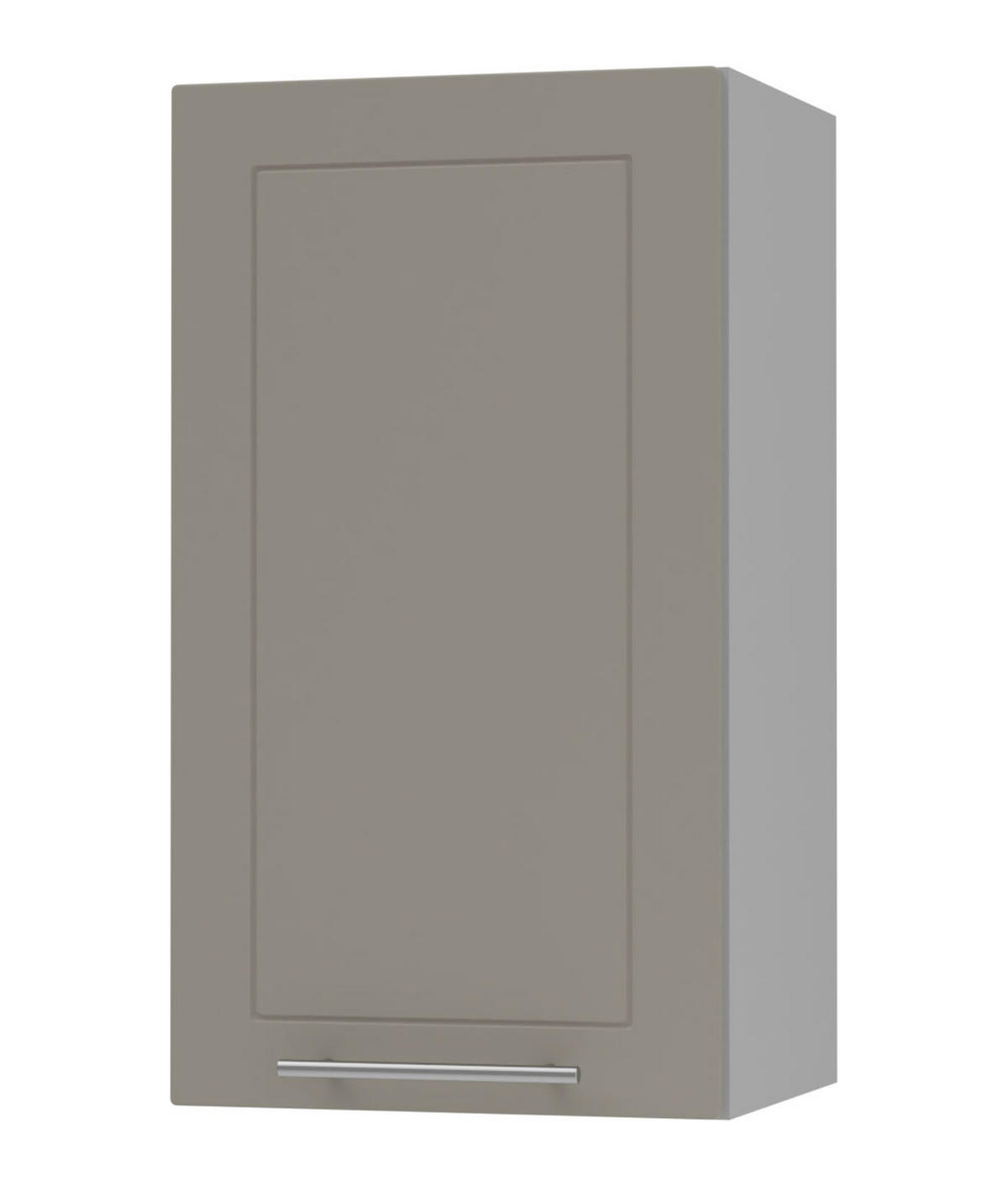 KÜCHENHÄNGESCHRANK Kvantum W2/40 Beige Matt / Grau Matt 40 / 32,5 / 72cm - Beige/Grau, Holz/Holzwerkstoff (40/72/32.5cm) - Feldmann-Wohnen
