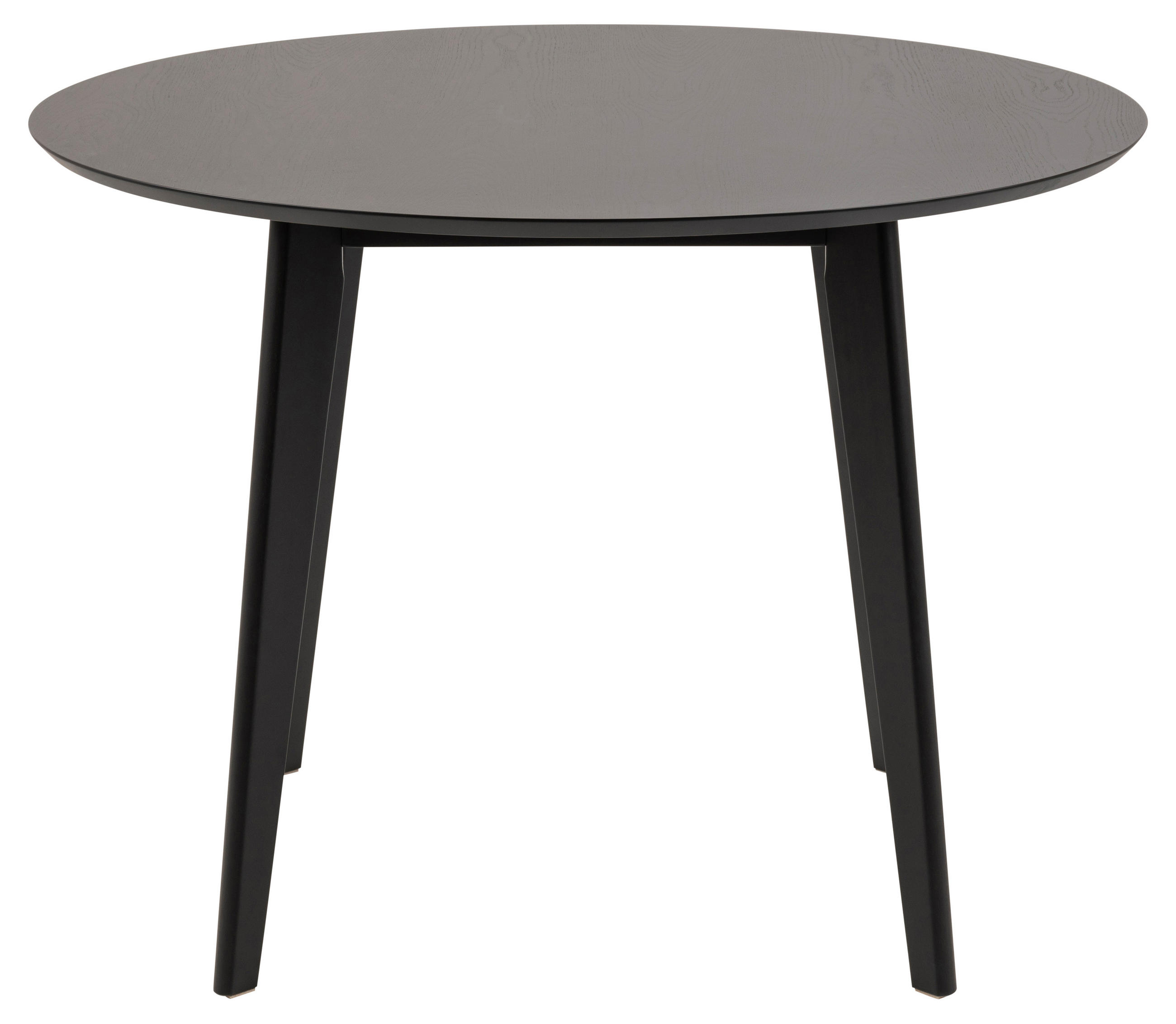 ESSTISCH schwarz - Schwarz, Holzwerkstoff (105/105/76cm) - ebuy24