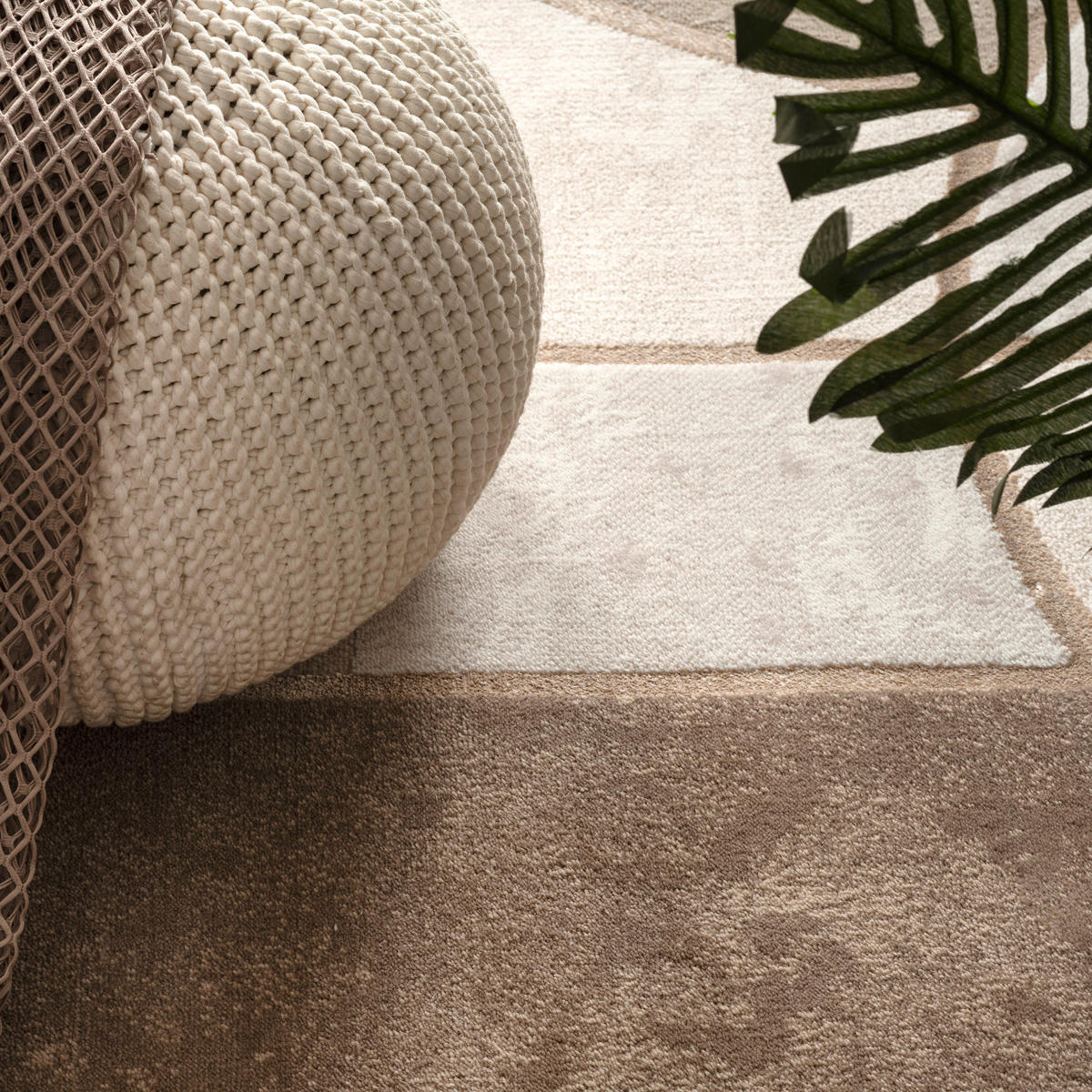 KURZFLORTEPPICH 80/300 cm Tuana 220 - Beige, Textil (80/300cm) - Paco Home