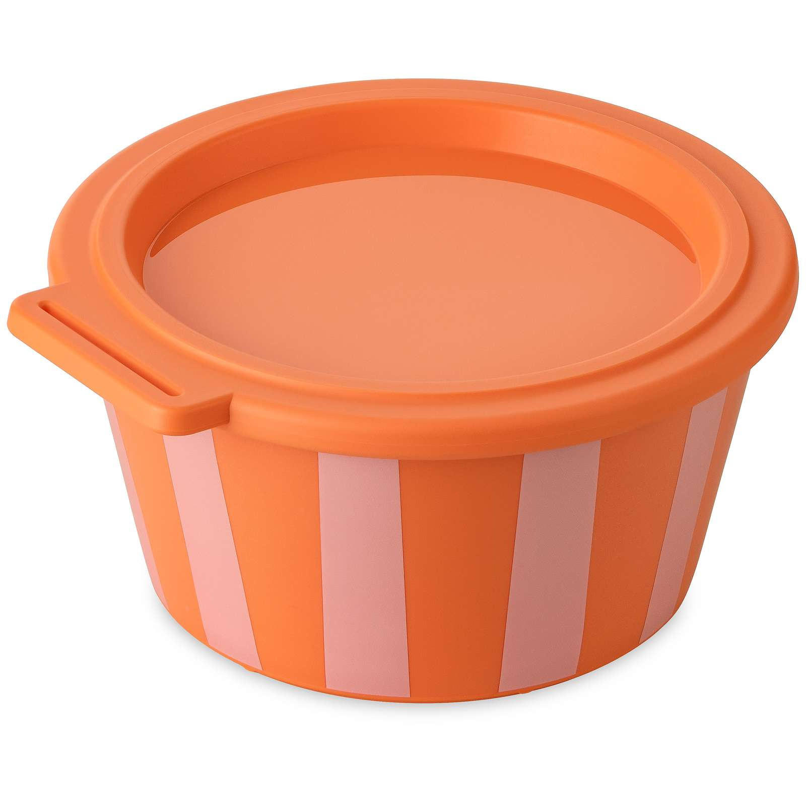 SCHÜSSEL Nora M 700 ml mit Deckel - Orange, Kunststoff (700cm) - Koziol