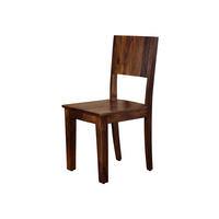 STUHL Massivholz 45 x 45 x 90 cm braun METRO LIFE #167 - Braun, Holz (45/90/45cm) - Massivmoebel24