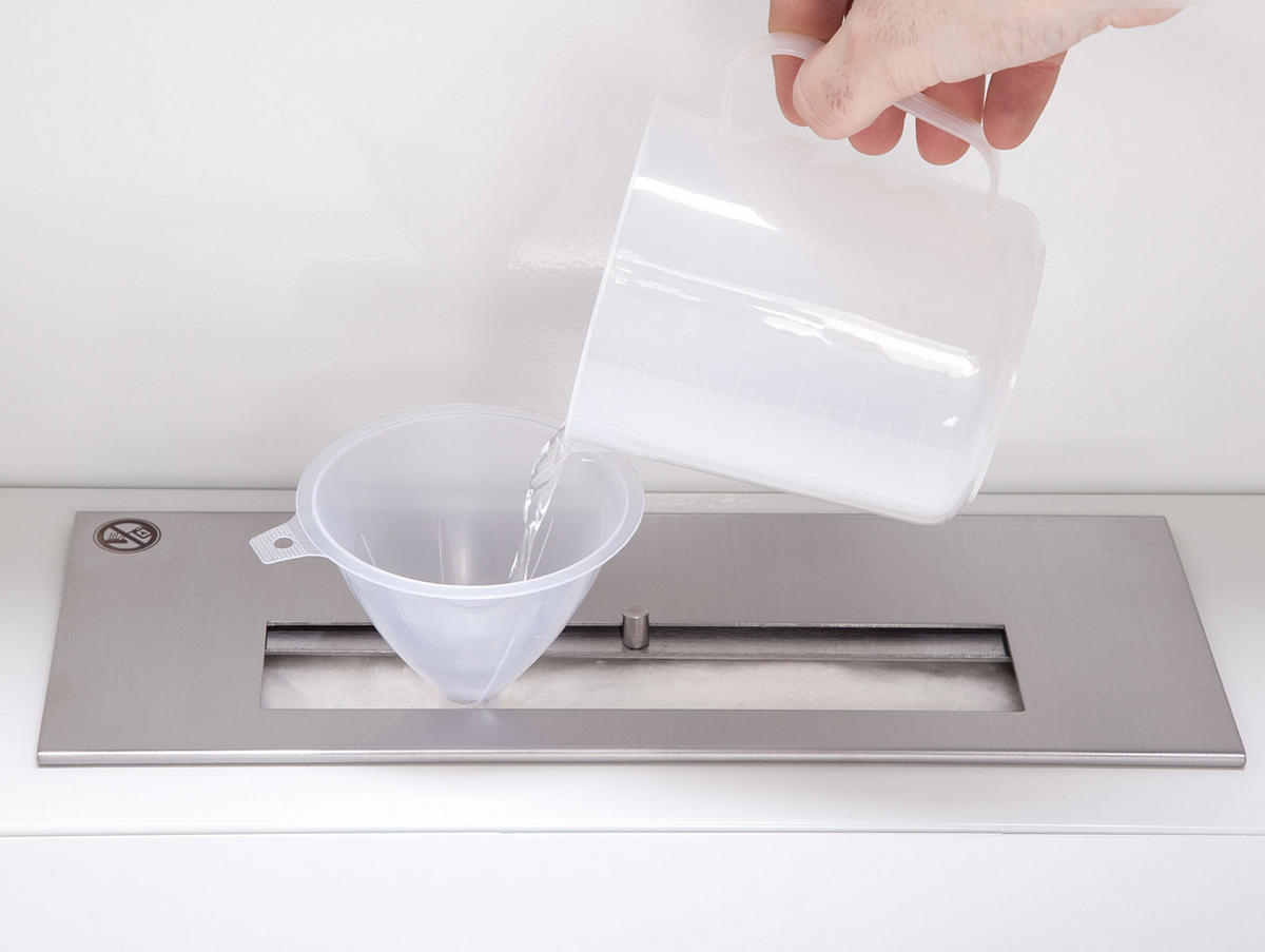 BIOETHANOL-KAMIN Weiß Wandmodell inklusive 1.2 L Brennblock - Weiß, Metall (70/60/20cm) - Purline