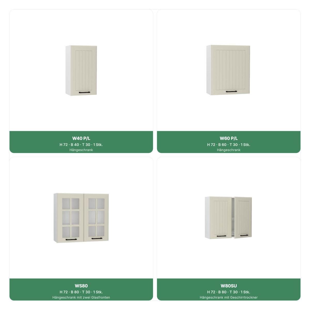 KÜCHENZEILE 260 cm - IRMA KS3-G260 - in Kaschmir Moderne Küchenmöbel ohne Geräte - Kaschmir/Schwarz, Holz/Holzwerkstoff (260/213.3/52.4cm) - Royal24_Markt