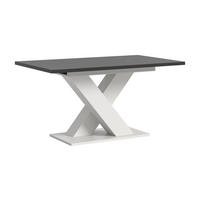 ESSTISCH MOTION (B/H/T: ca. 150/76/90 cm) in Weiß/grau - Weiß, Holzwerkstoff (90/150/76cm)