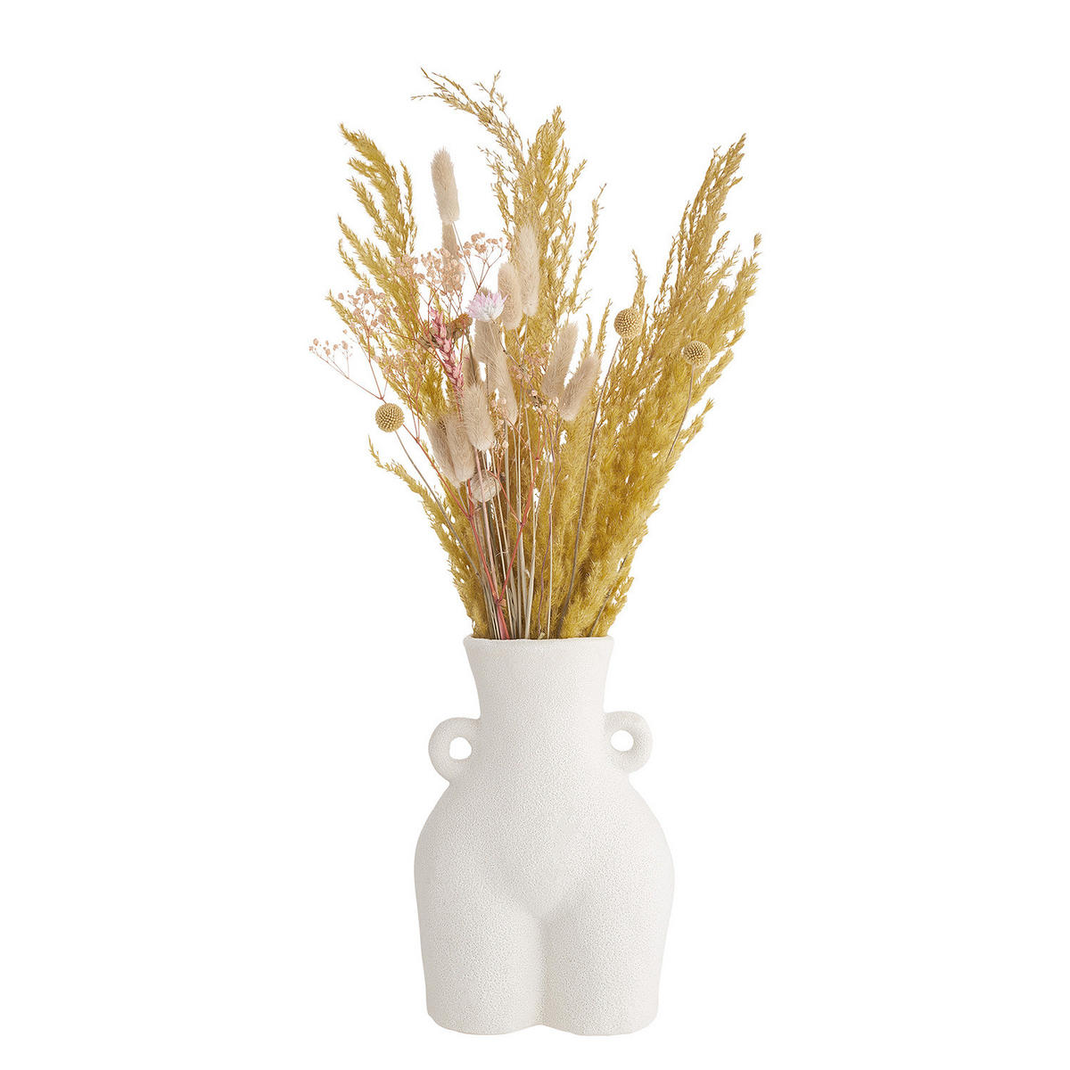 VASE Kim - Weiß, Keramik (28cm) - Butlers