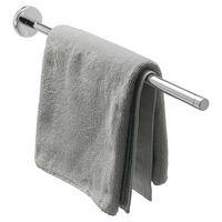 TELESKOPHANDTUCHSTANGE LUCENTE, Edelstahl - Chromfarben, Metall (6/6/50cm) - bremermann