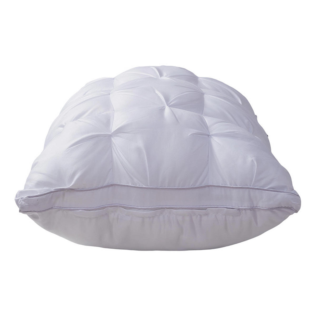 KISSENFÜLLUNG Füllkissen Innenkissen aus Polyester Weiß Reißverschluss Strapazierfähig und Langlebig Vakuumverpackt Pflegeleicht 74 x 48 cm - Weiß, Textil (74/48cm) - Livingandhome