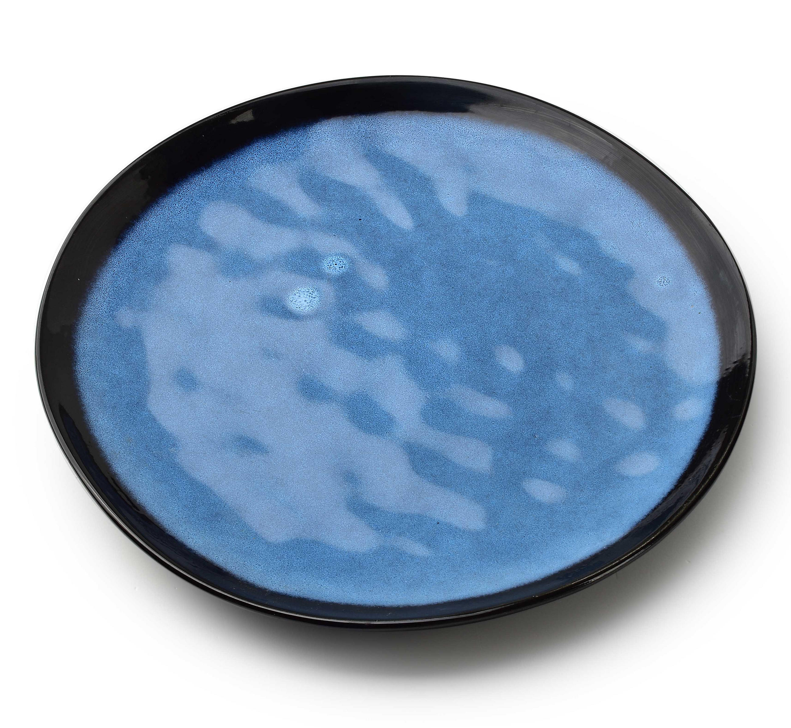 DINNERTELLER Basic Nature Blau 27.5/27.5/3 cm Keramik - Blau, Keramik (27.5cm) - Mondex